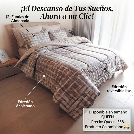 COMFORTER SPAZIOS DISEÑO 87