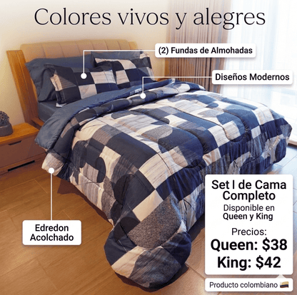 ⭐NUEVO💤 - COMFORTER SPAZIOS DISEÑO 01