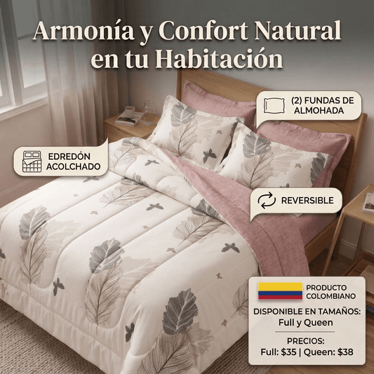 COMFORTER SPAZIOS DISEÑO 100