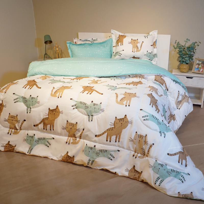 Edredón Spazios 94 – Suavidad y color hechos en Colombia.